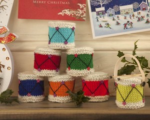 Knitted Christmas Drum