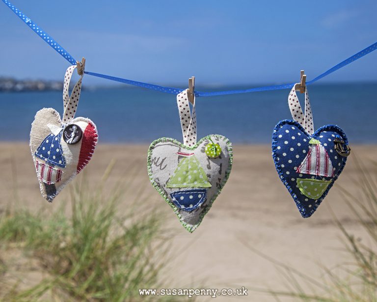 Sailing Boat Hearts